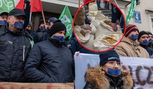 Agrounia zajęła gabinet. Są zatrzymania