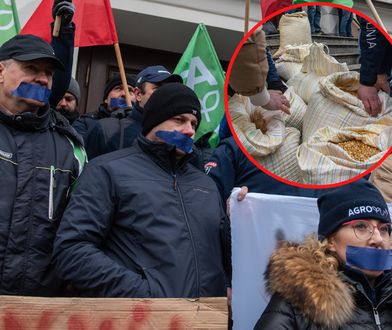 Agrounia zajęła gabinet. Są zatrzymania