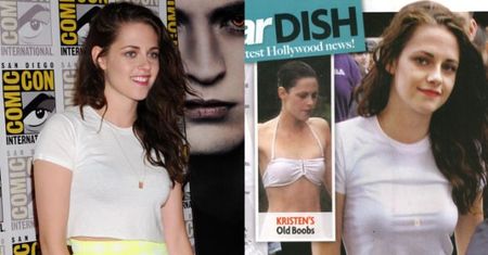 Kristen Stewart powiększyła piersi? (PORÓWNAJ!)