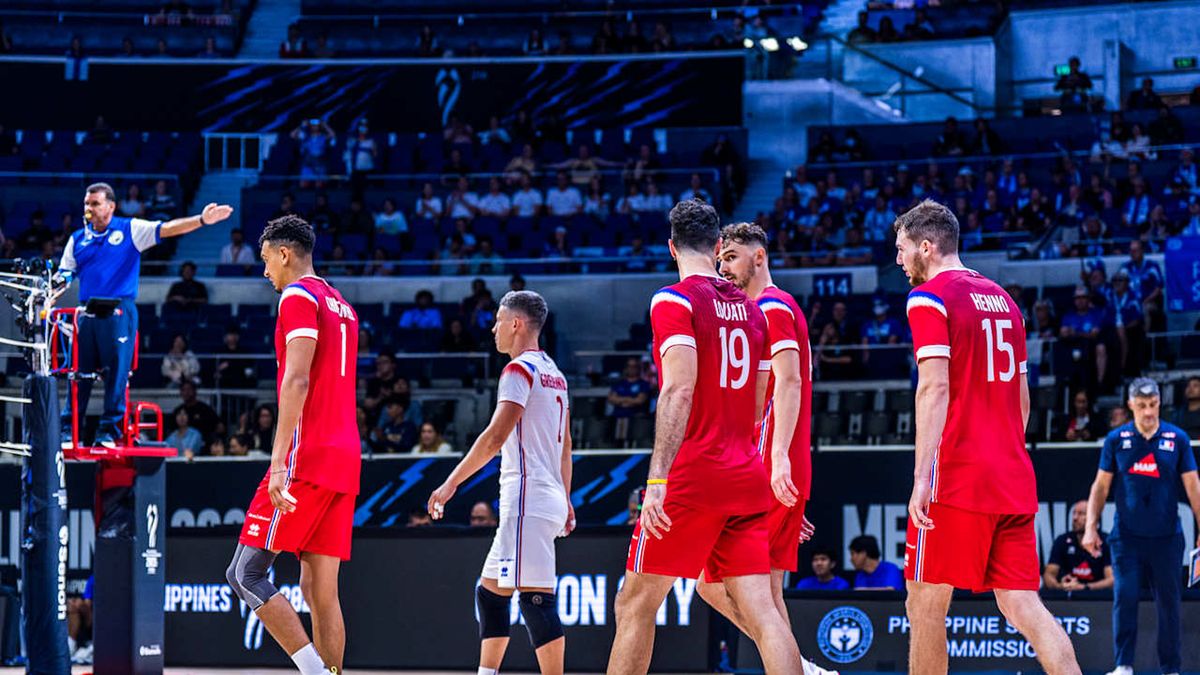 Materiały prasowe / VolleyballWorld / Reprezentacja Francji