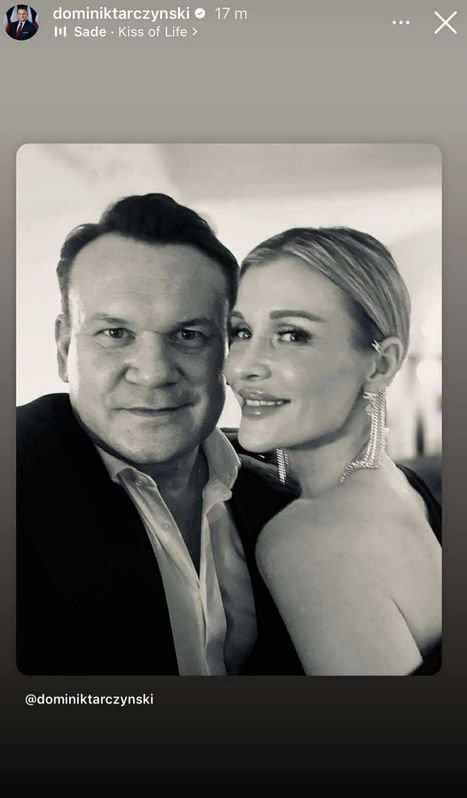 Dominik Tarczyński i Joanna Krupa