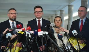 Hołownia skomentował sondaż. Zaprosił Kaczyńskiego