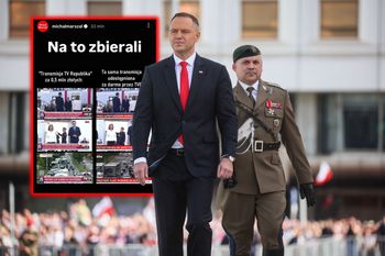 Zbierali na transmisję zaprzysiężenia. Oto co zrobiła TV Republika