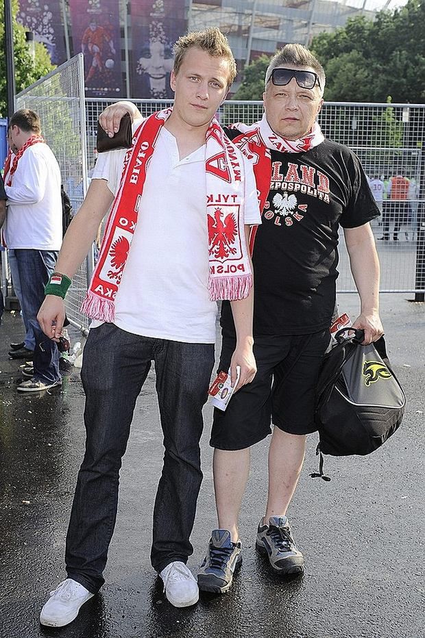 Muniek Staszczyk z synem