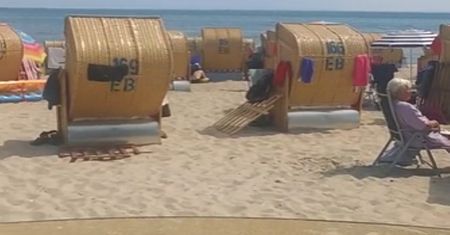 Polka wszystko nagrała. Oto jak wygląda niemiecka plaża