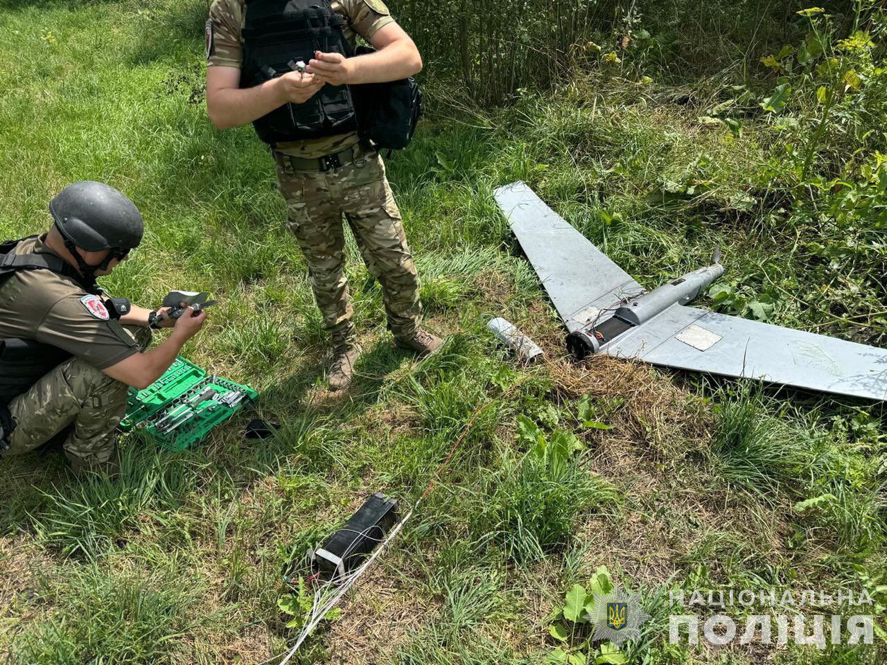 A Zala 421-16E drone shot down by Ukrainians