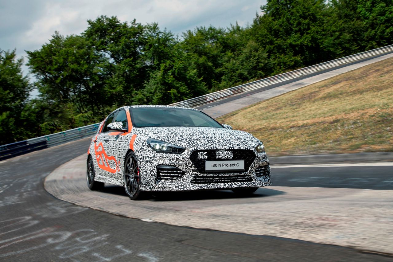 Hyundai i30 N Project C już jeździł po Nurburgringu by przygotowano go tak, żeby znów dał niezwykłą radość z jazdy swoim klientom.