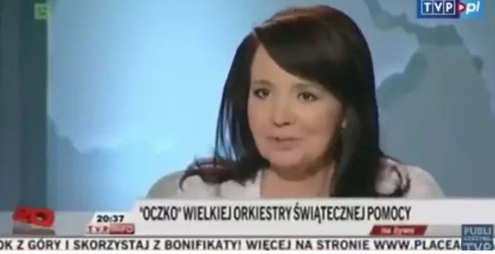 Danuta Holecka podziękowała Jerzemu Owsiakowi na antenie TVP Info
