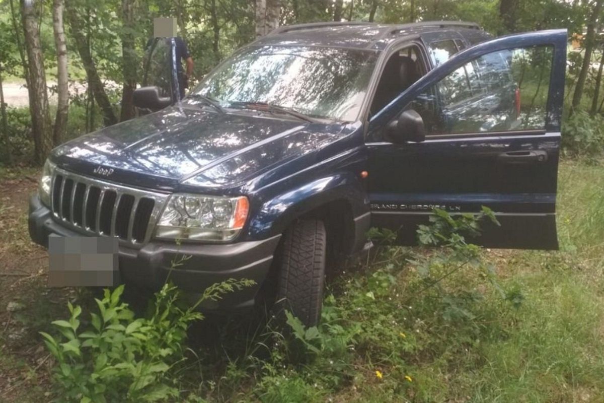 Skradziony Jeep jest warty 35 tysięcy złotych