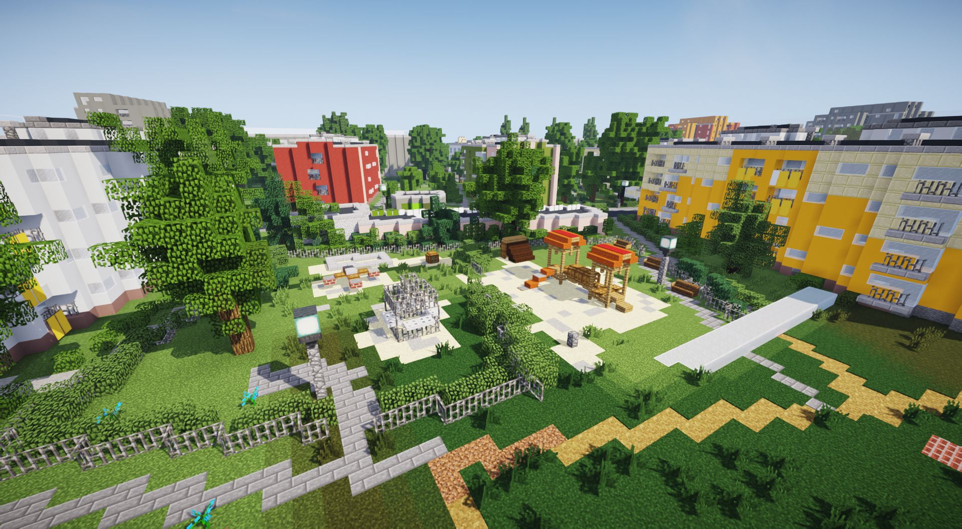 Warszawska Wola w Minecrafcie