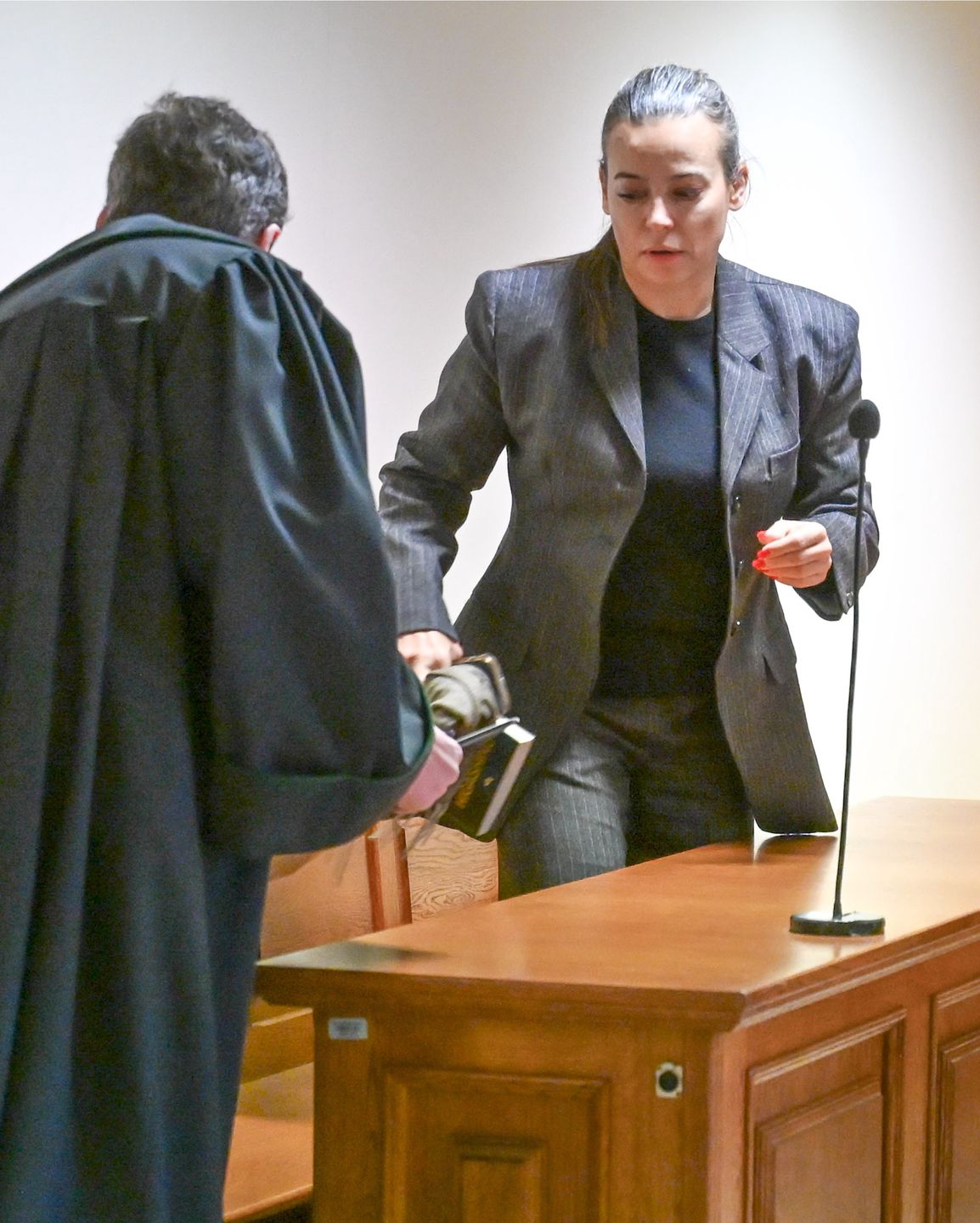 Anna Mucha w sądzie