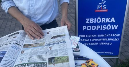 W PiS zbierają podpisy, nie pokazali list. Szefowa KBW zabiera głos
