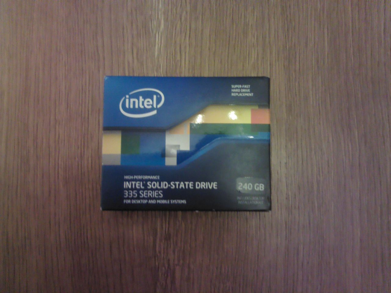Intel SSD 335 240GB - unboxing