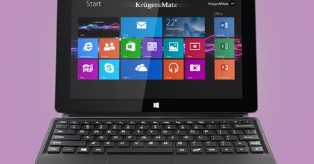 Krüger&Matz prezentuje swoje pierwsze tablety z Windows