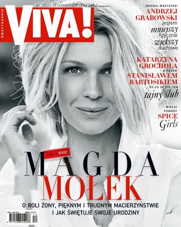 Magda Mołek na okładce Vivy!