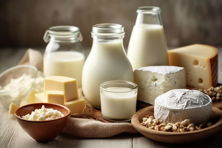 Dobrym źródłem wapnia są przetwory mleczne, m.in. jogurty, maślanki i sery