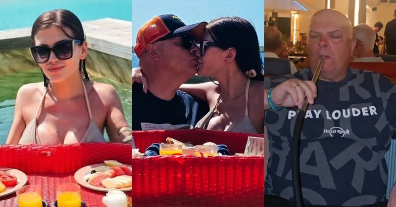 Miesiąc miodowy Krzysztofa Skiby i Karoliny