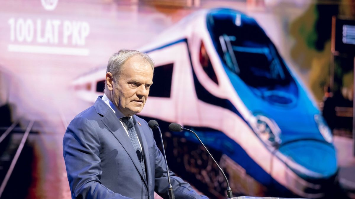 Premier Donald Tusk obiecuje najszybszą kolej w Europie