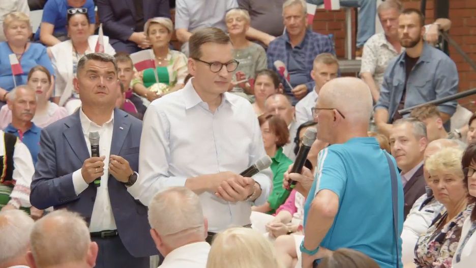 Morawiecki dostał pytanie ws. kopalni Turów