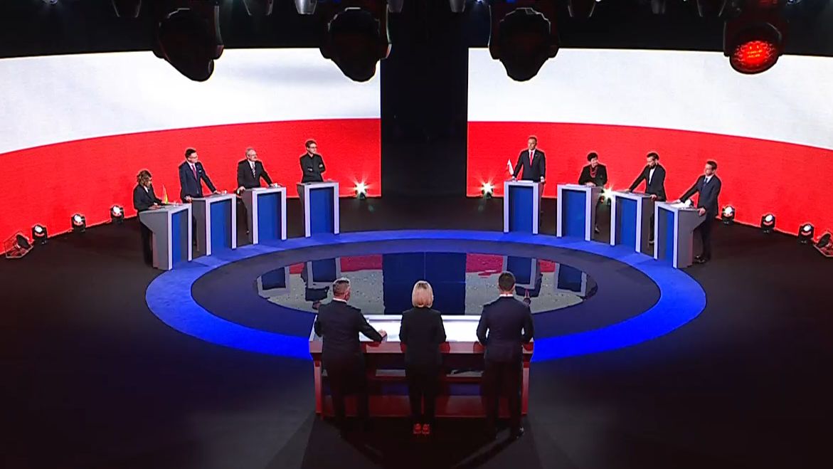 Debata prezydencka. Kandydaci dyskutowali m.in. o migrantach