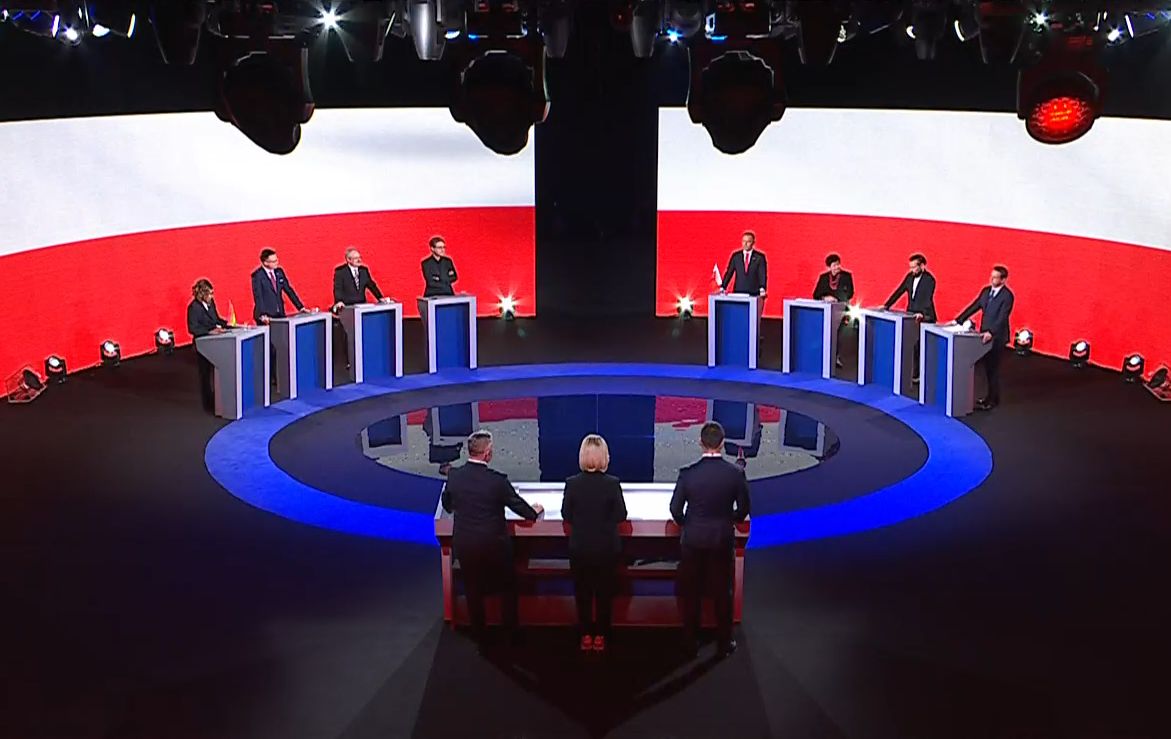 Debata prezydencka. Kandydaci dyskutowali m.in. o migrantach