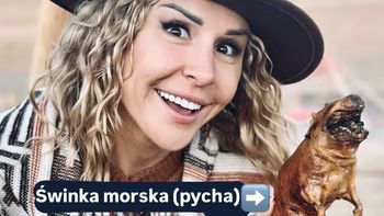 Blanka Lipińska żartuje (?), że lubi jeść świnkę morską z grilla: "PYCHA". Boki zrywać?