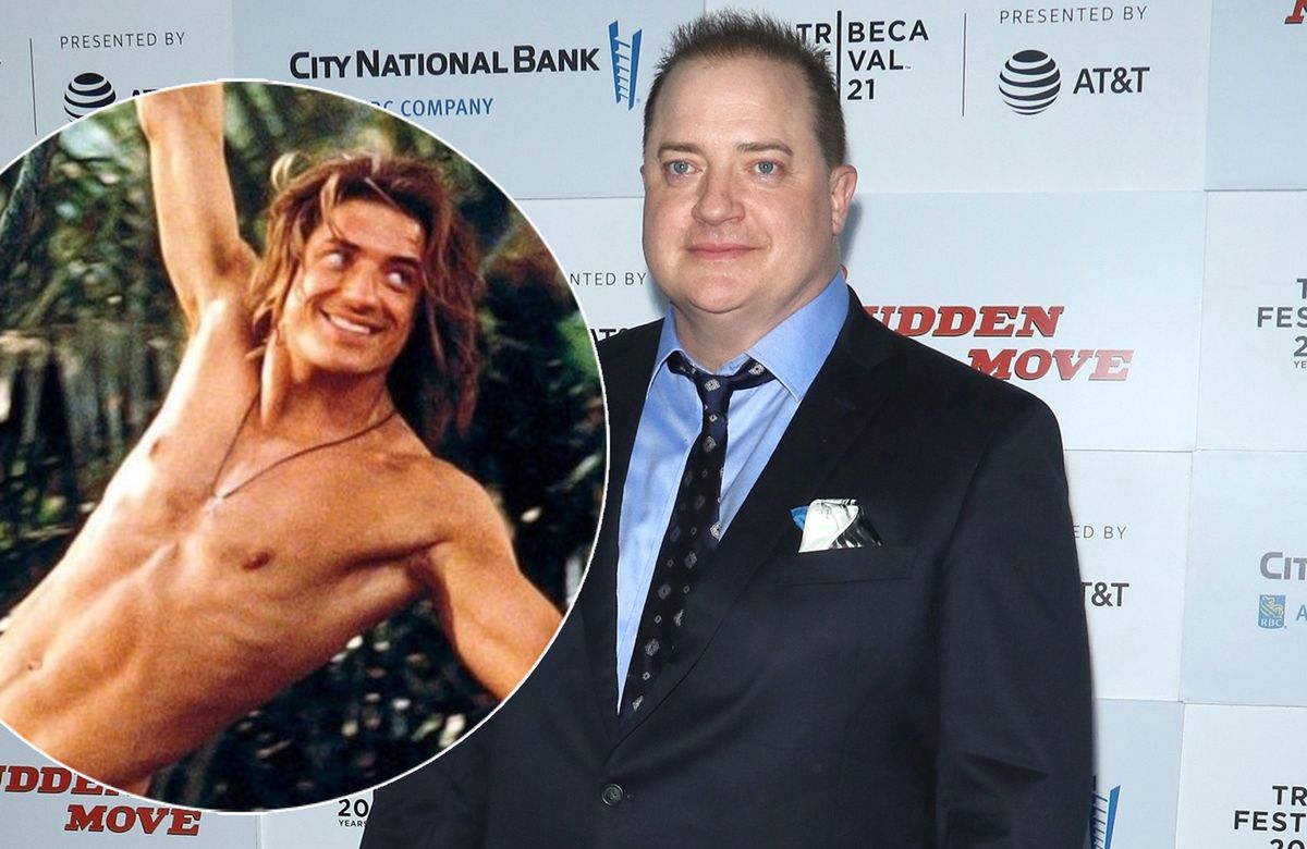 Brendan Fraser już tak nie wygląda. Po przystojniaku nie ma śladu