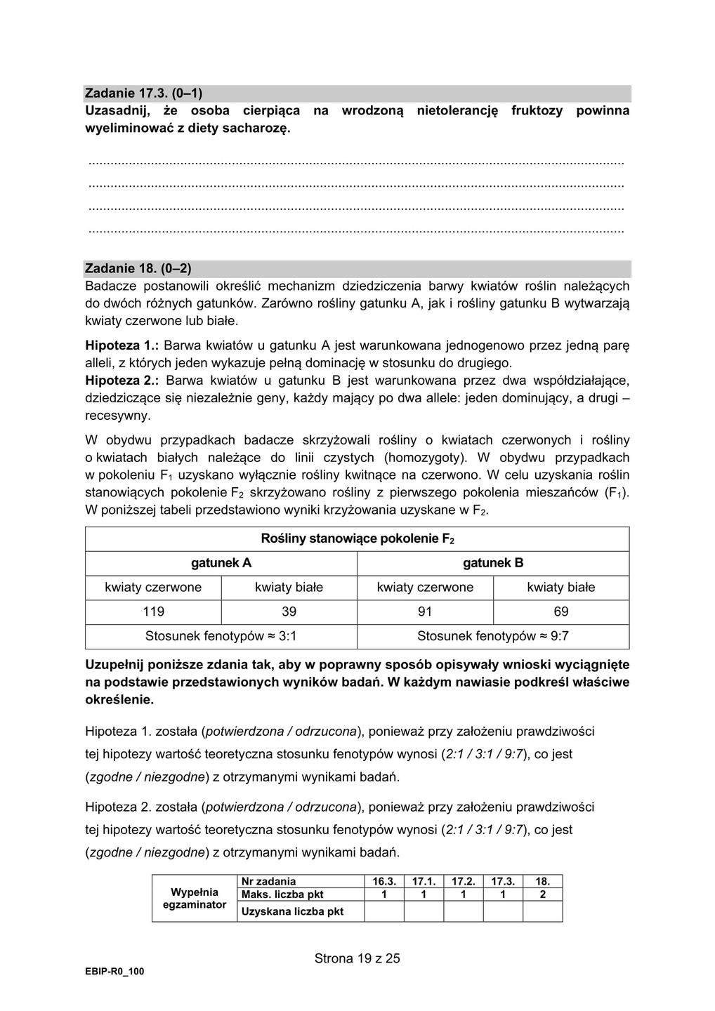 Matura 2021 z Biologii 