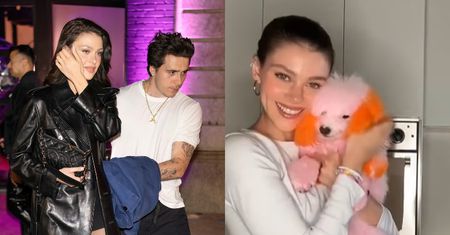 Nicola Peltz i Brooklyn Beckham POFARBOWALI swoje psy na różowo. Internauci GRZMIĄ!