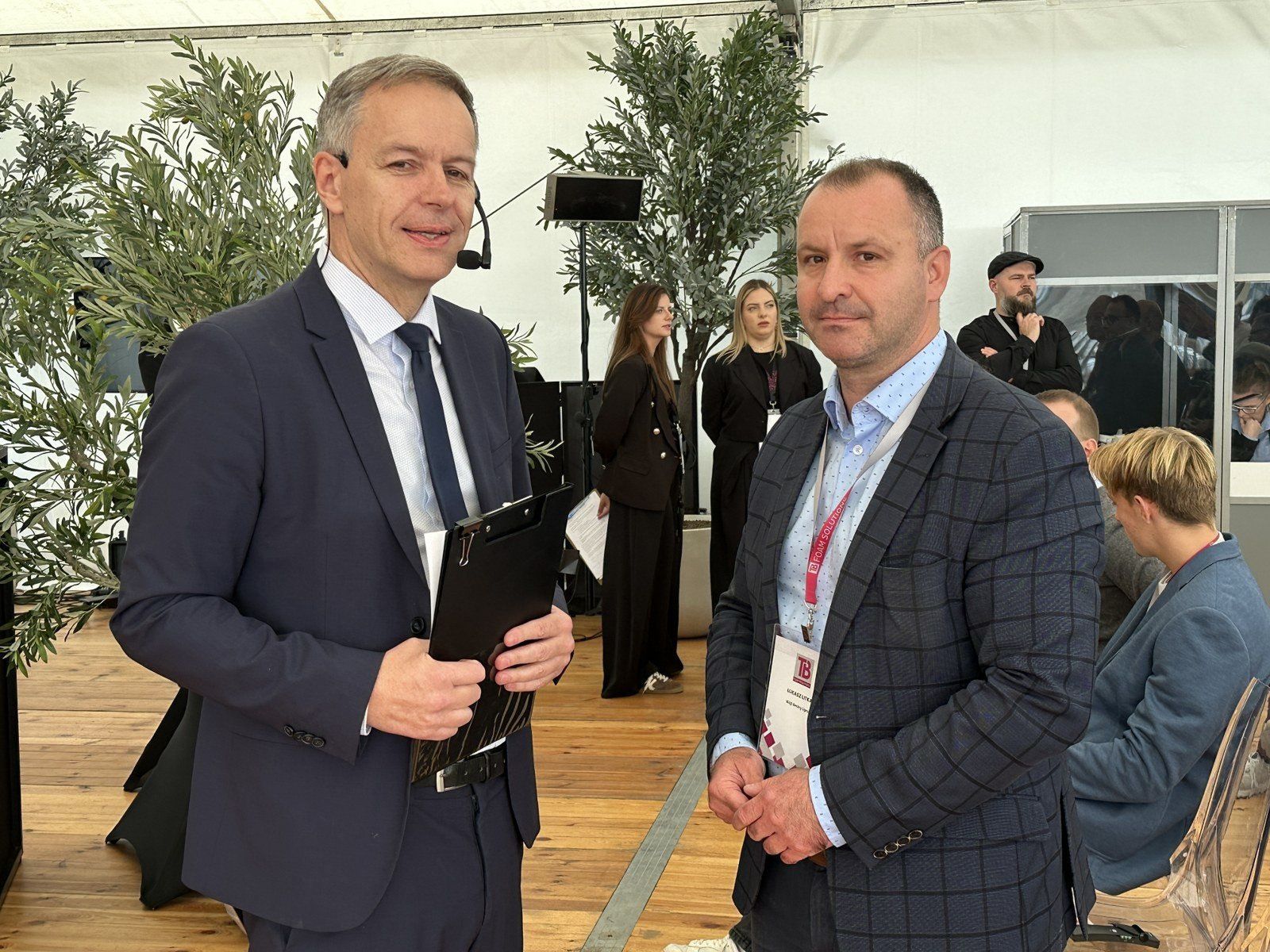 O korzyściach, które będzie miała gmina Lipno, mówił Łukasz Litka, wójt gminy Lipno