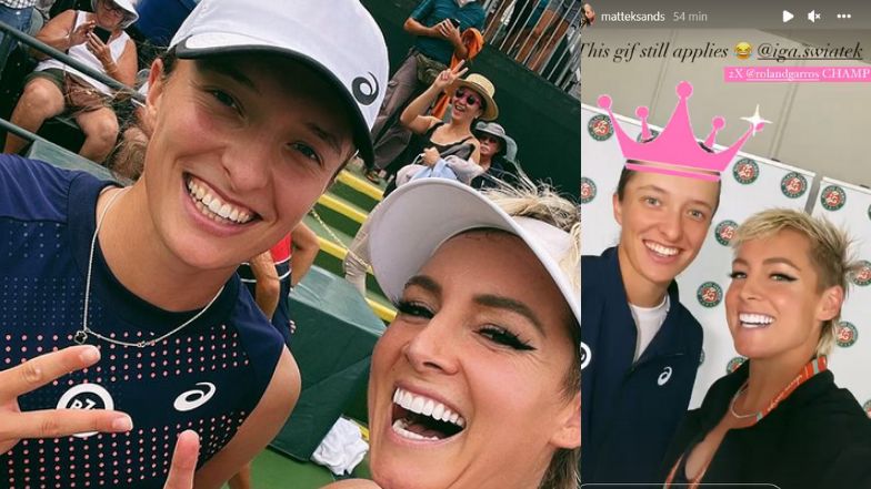 Gwiazdy gratulują Idze Świątek wygranej w Roland Garros