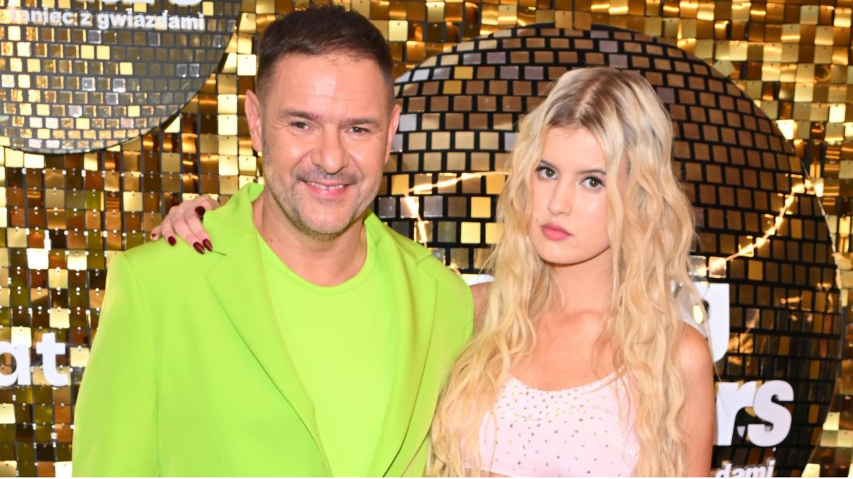 Tomasz Karolak z Leną w "TzG"