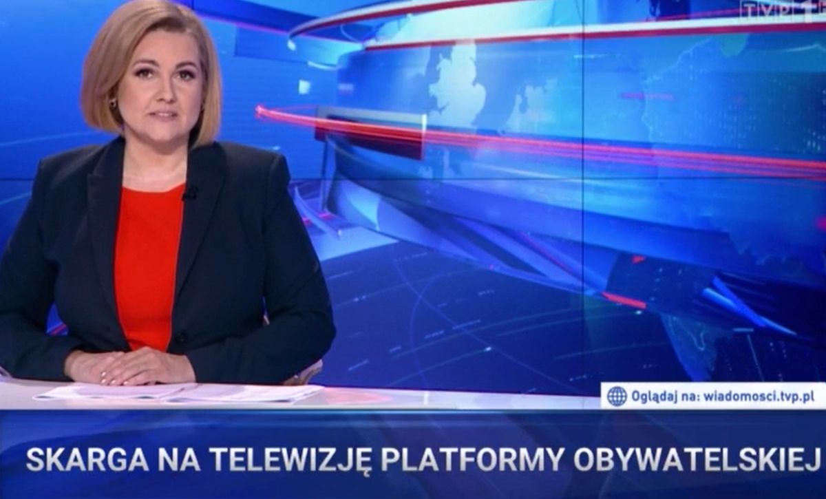 Edyta Lewandowska jest prowadzącą "Wiadomości" TVP