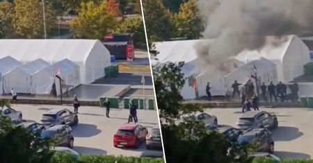 Serbia. Strzały i pożar przed parlamentem
