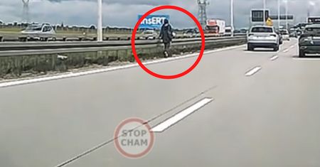 Godz. 13:13 na A4. Niebywałe sceny. Nagrało się