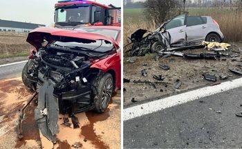 Są różne wersje wypadku. Pięciu rannych, kilka godzin utrudnień