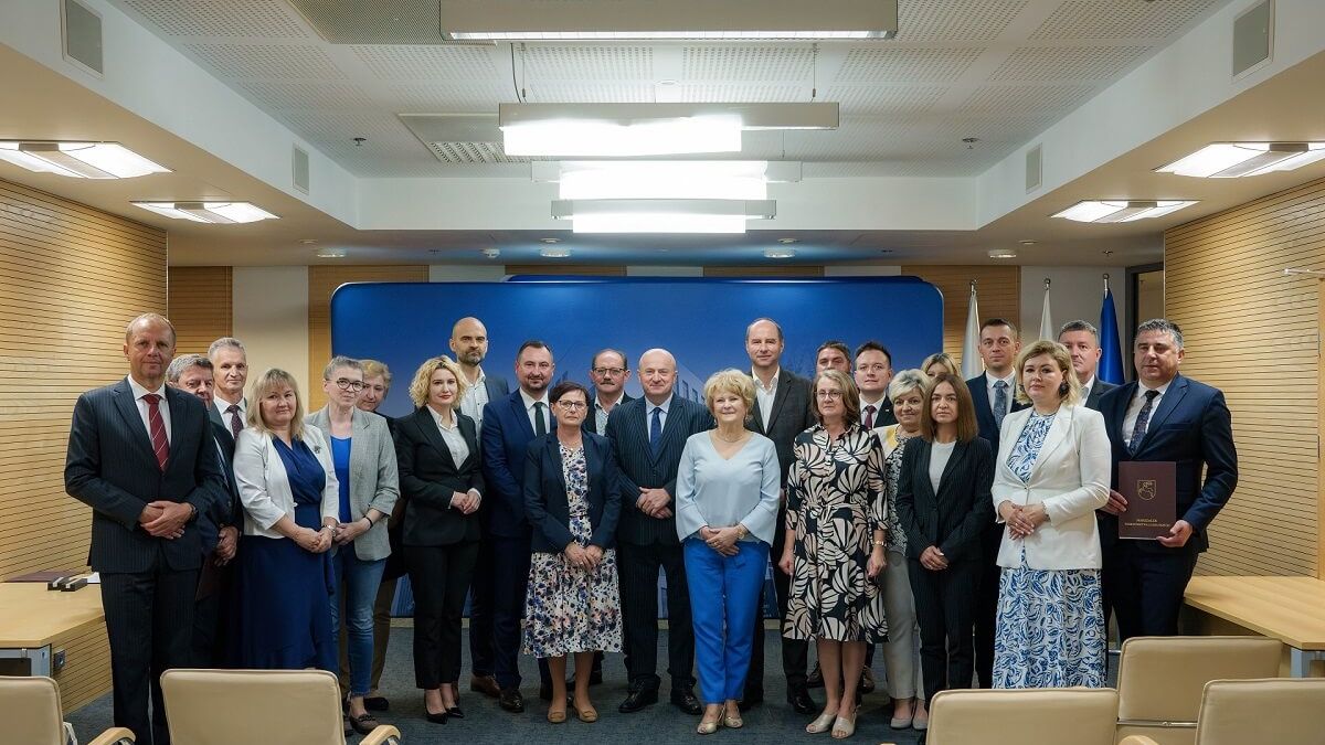 przedstawiciele jedenastu gmin z województwa lubelskiego