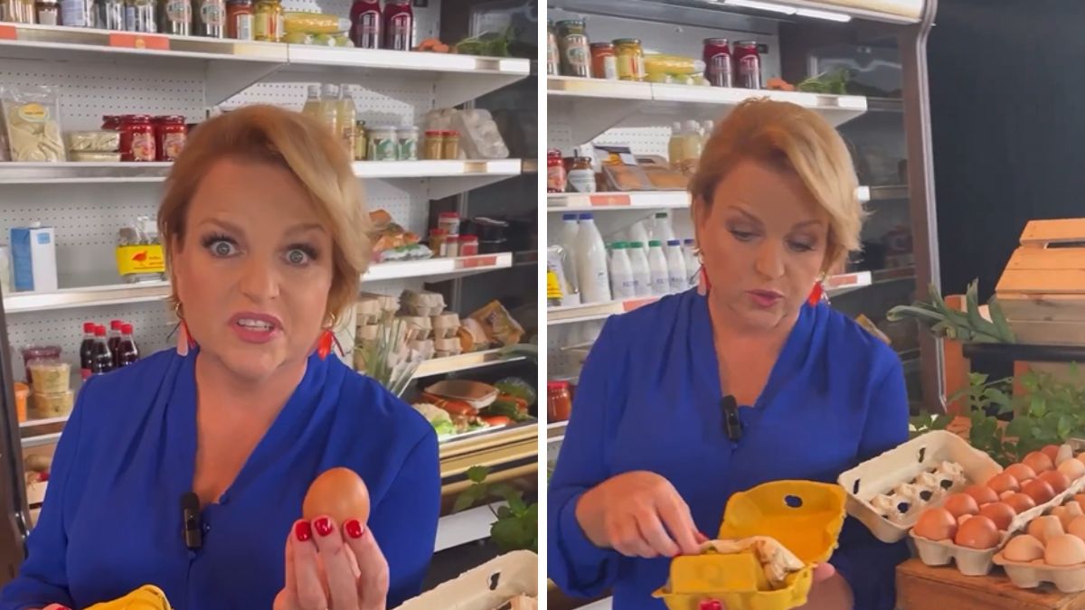 Katarzyna Bosacka porównała jajka wegańskie i tradycyjne