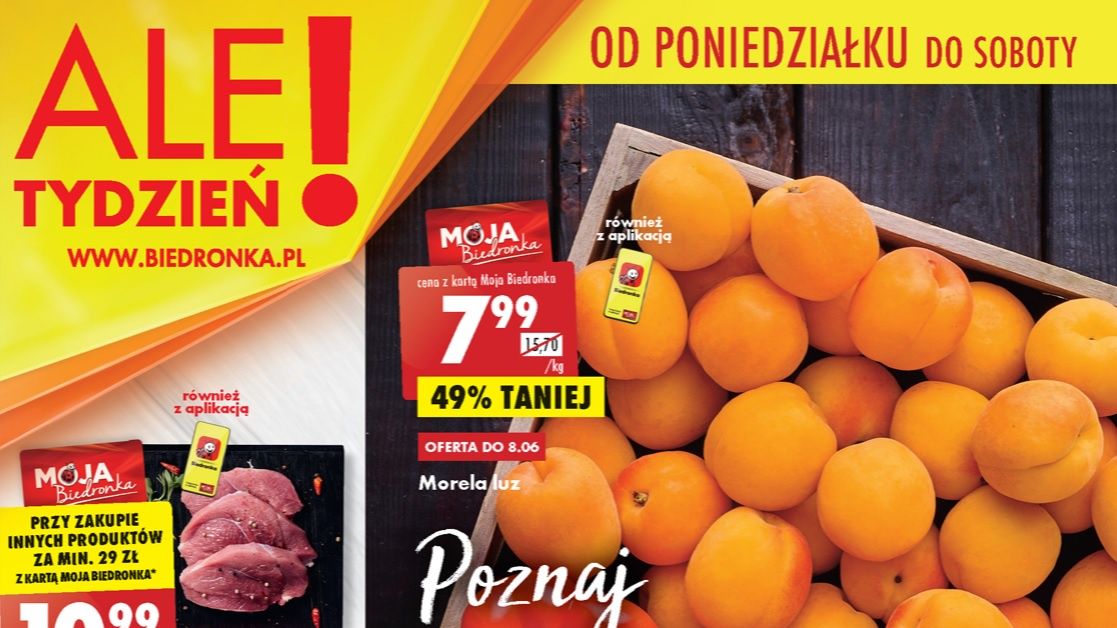 Biedronka gazetka od poniedziałku 6 czerwca [6.06]