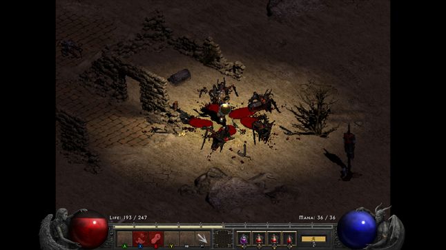 Grafika w Diablo 2 
