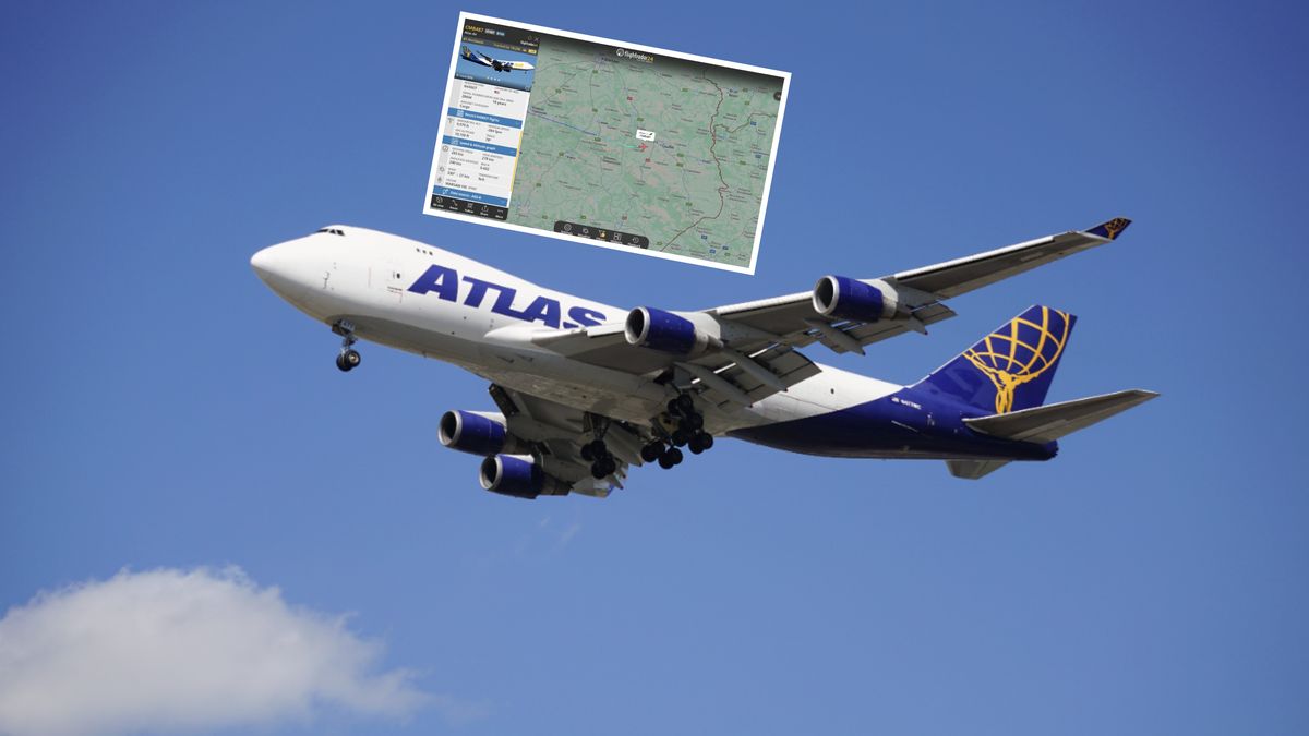 Boeing 747F linii Atlas Air lądował w Lublinie jeszcze przed 18