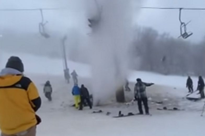 Dramat na stoku narciarskim. Przerażające nagranie z USA