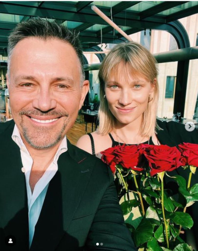Krzysztof Ibisz z żoną Joanną świętują pierwszą rocznicę ślubu