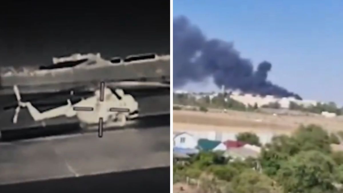 Atak Ukraińców na Krymie