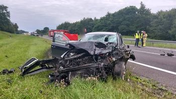 Gronowo Górne: Śmiertelny wypadek na drodze S22. Trasa zablokowana w obu kierunkach