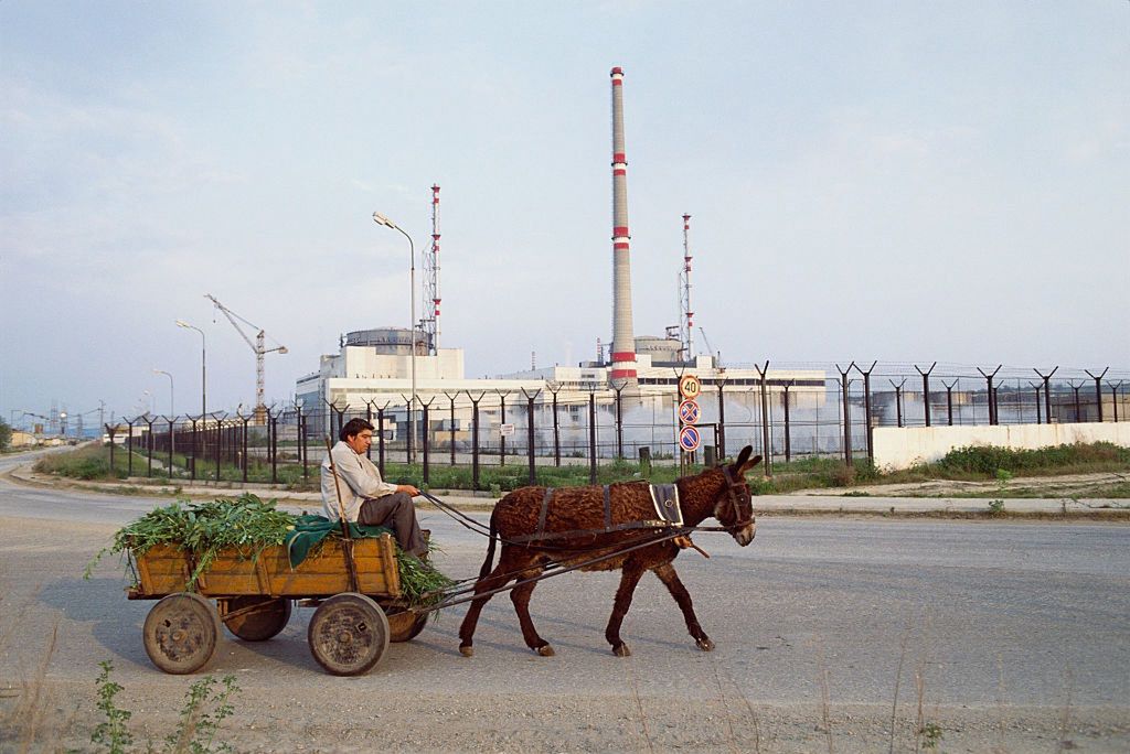 Bulgaria is de-Russifying the power plant in Kozloduy (pictured in the background).