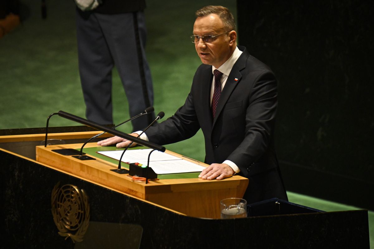 ONZ. Prezydent Andrzej Duda w Zgromadzeniu Ogólnym