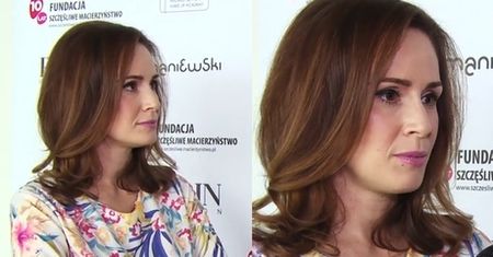 Mrozowska o publicznym macierzyństwie: "Nie mogę zostawić brzucha w domu!"