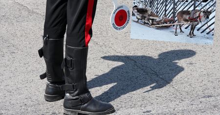 Karabinierzy zatrzymali sanie świętego Mikołaja. Dramat w przedszkolu