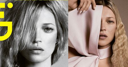 4 OKŁADKI z Kate Moss!